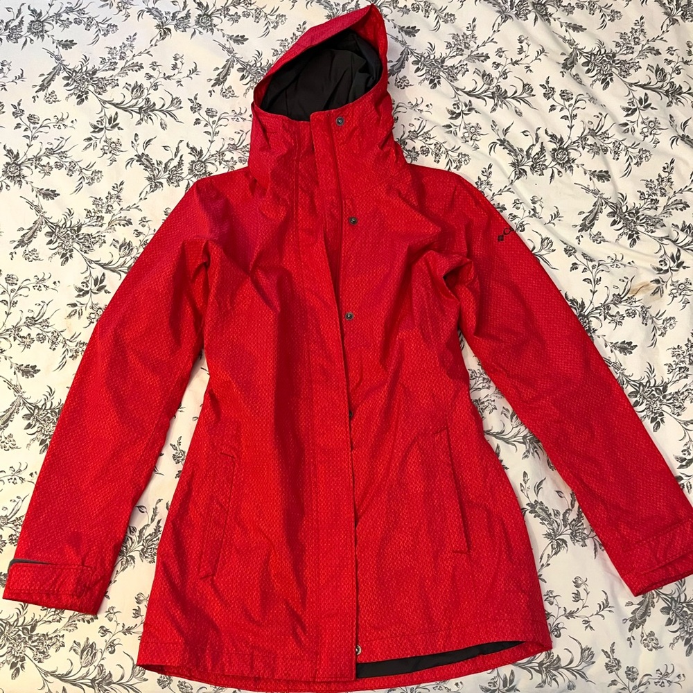 COLUMBIA XS  rain coat